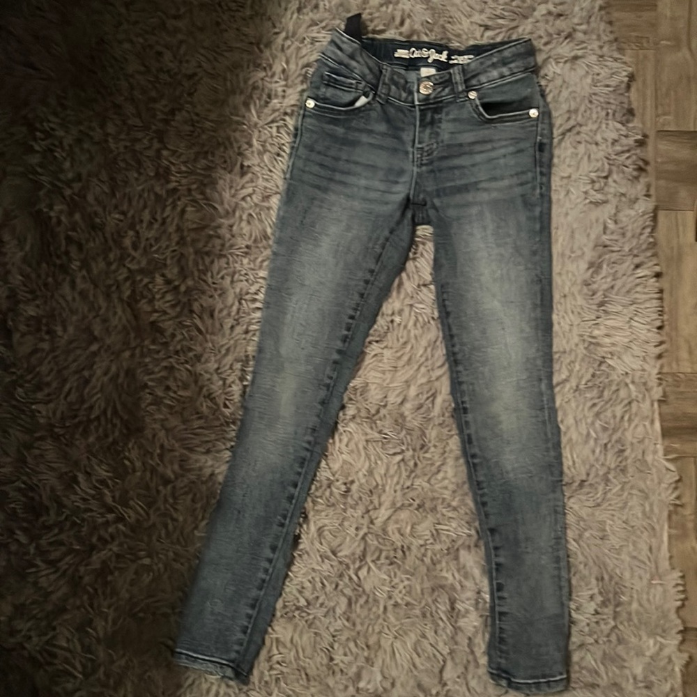 Cat & Jack girls blue jeans